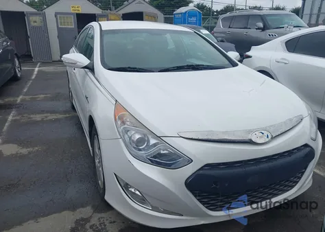 2012 Hyundai Sonata Hybrid from USA, damaged, VIN KMHEC4A49CA032414